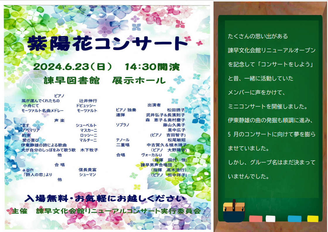 プレイベント　第１回　グループ Ｍusica コンサート